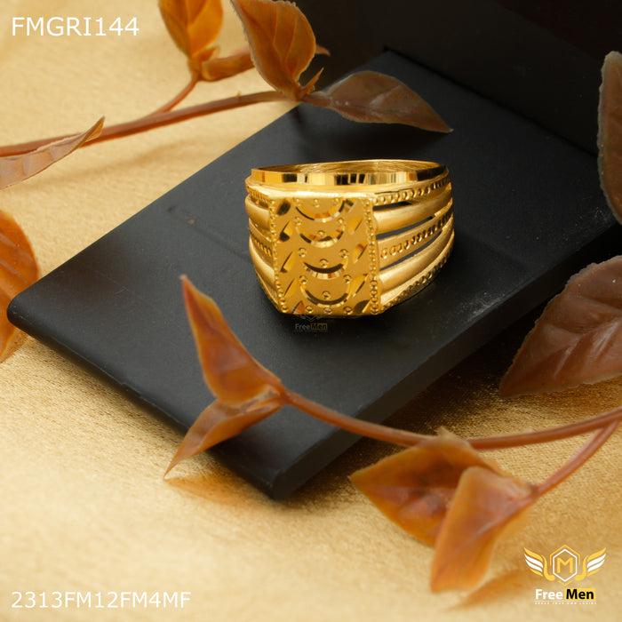 Gold Plated Men's Designer Ring