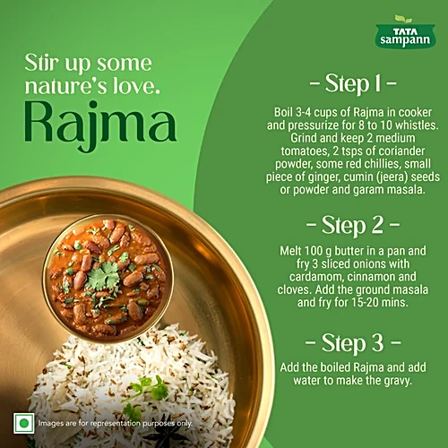 Tata Sampann Unpolished Rajma / Capparadavare