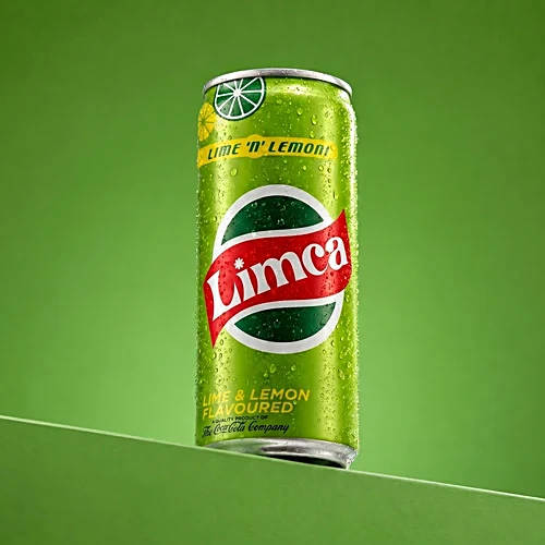 Limca Lemon-Lime Flavoured Soft Drink, 300 ml Can
