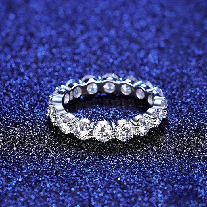 Golden Floral Crystal Desunger Ring