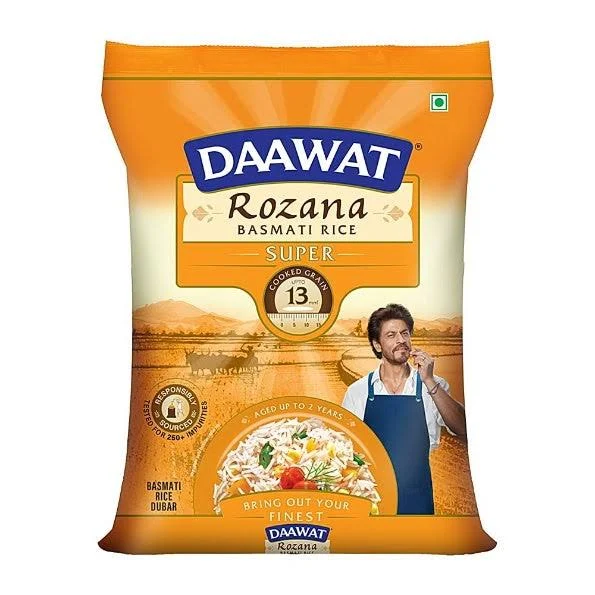 Daawat Rozana Super Basmati Rice (Medium Grain)